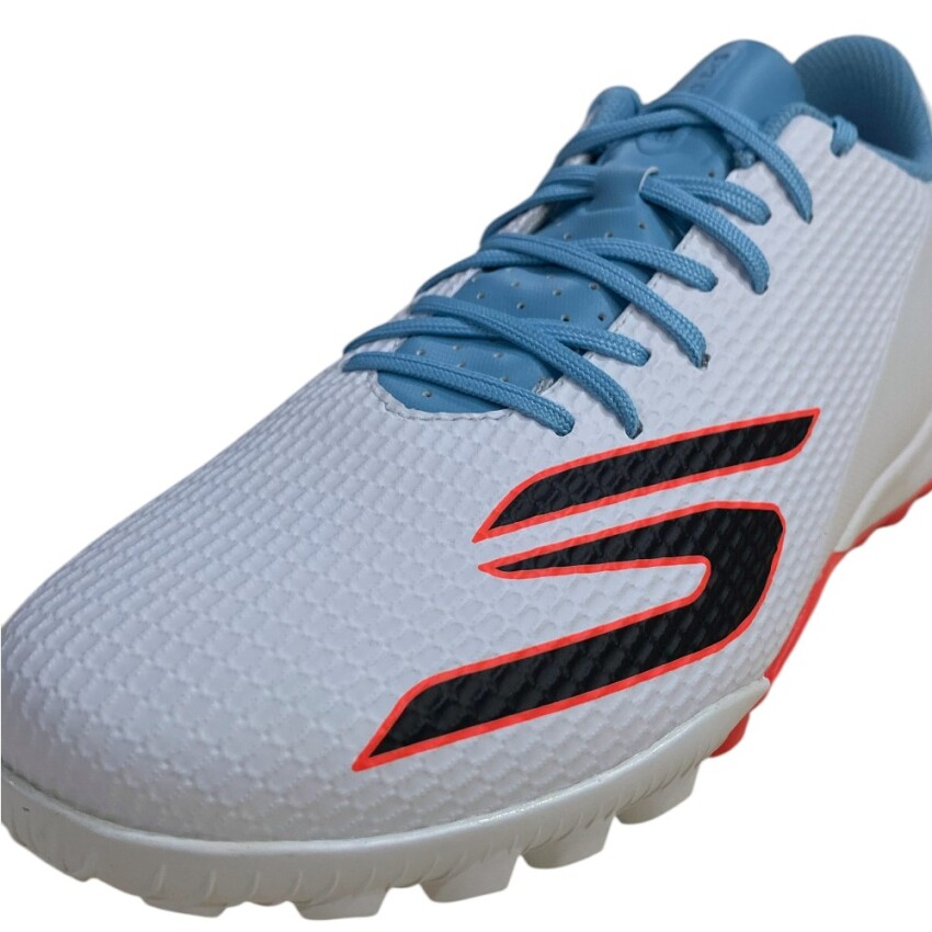 Skechers Gold TF Beyaz-Pembe Erkek Halı Saha Ayakkabısı - 6