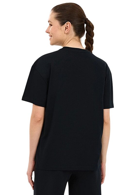 Skechers Graphic Sleeve Siyah Kadın Tshirt - 2