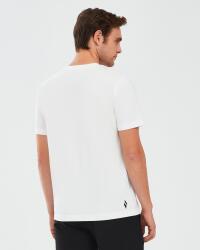 Skechers Graphic T-Shirt M Short Sleeve BEYAZ Erkek Tshirt - 3