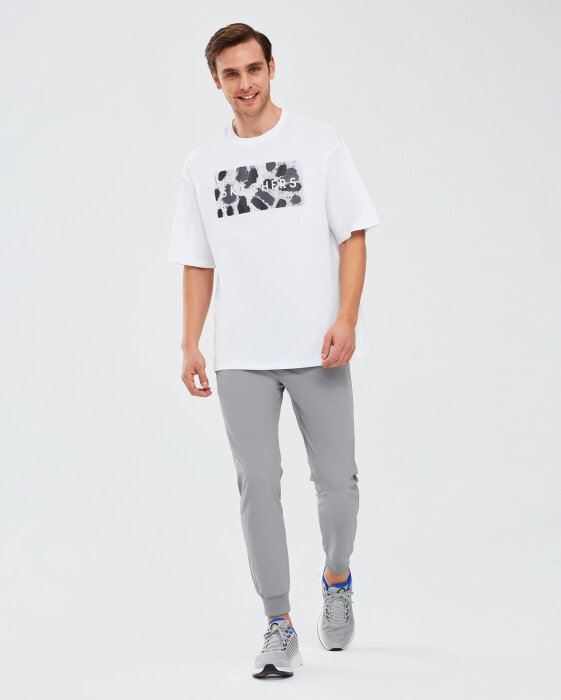 Skechers Graphic T-Shirt M Short Sleeve BEYAZ Erkek Tshirt - 4