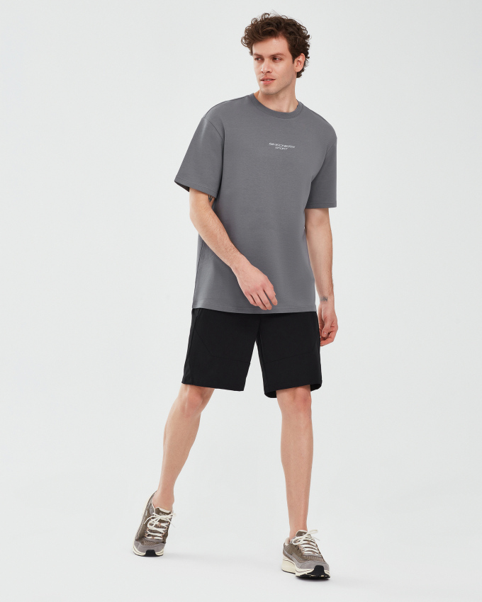 Skechers Graphic T-Shirt M Short Sleeve Erkek Tshirt - 4