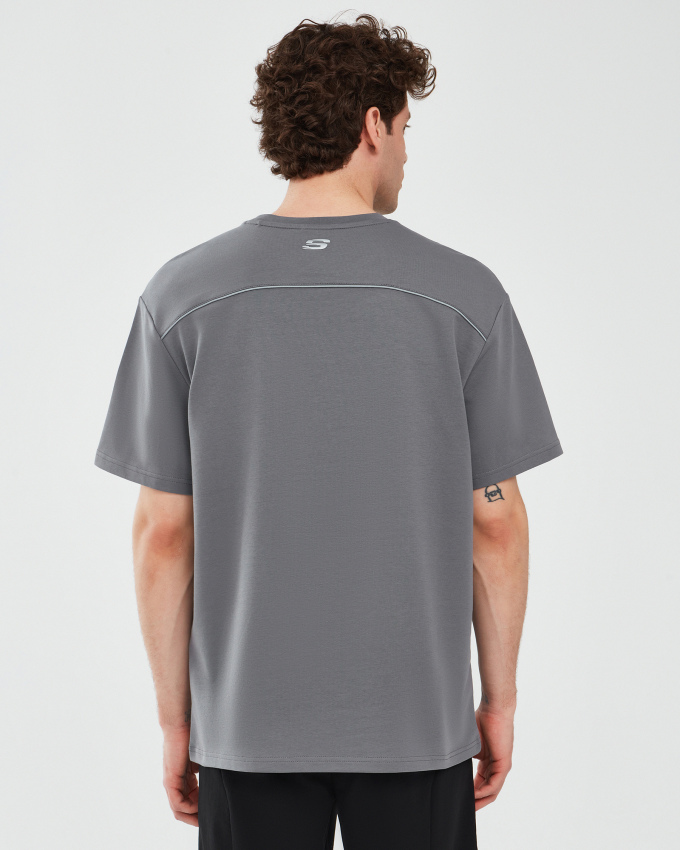 Skechers Graphic T-Shirt M Short Sleeve Erkek Tshirt - 2
