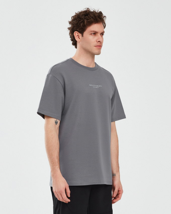 Skechers Graphic T-Shirt M Short Sleeve Erkek Tshirt - 3