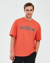 Skechers Graphic T-Shirt M Short Sleeve KIRMIZI Erkek Tshirt - 1