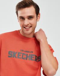 Skechers Graphic T-Shirt M Short Sleeve KIRMIZI Erkek Tshirt - 5