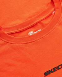 Skechers Graphic T-Shirt M Short Sleeve Turuncu Erkek Tshirt - 6
