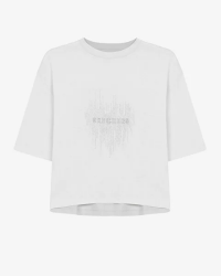 Skechers Graphic T-Shirt W Short Sleeve Gri Kadın Tshirt - 6