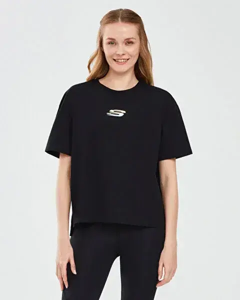 Skechers Graphic T-Shirt W Short Sleeve Kadın Tshirt - 1