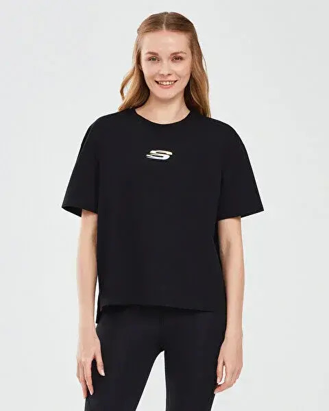 Skechers Graphic T-Shirt W Short Sleeve Kadın Tshirt - Skechers