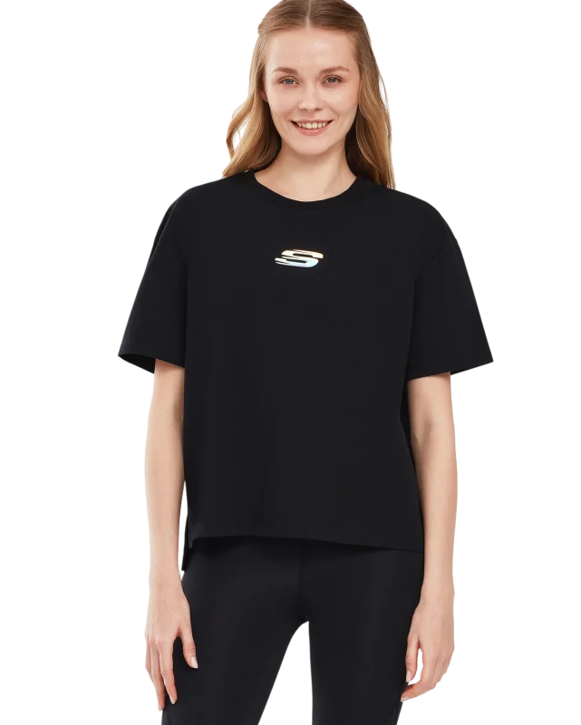 Skechers Graphic T-Shirt Sleeve Kadın Tshirt 