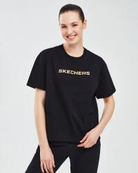 Skechers Graphic T-Shirt W Short Sleeve SİYAH Kadın Tshirt - 2