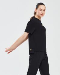 Skechers Graphic T-Shirt W Short Sleeve SİYAH Kadın Tshirt - 5