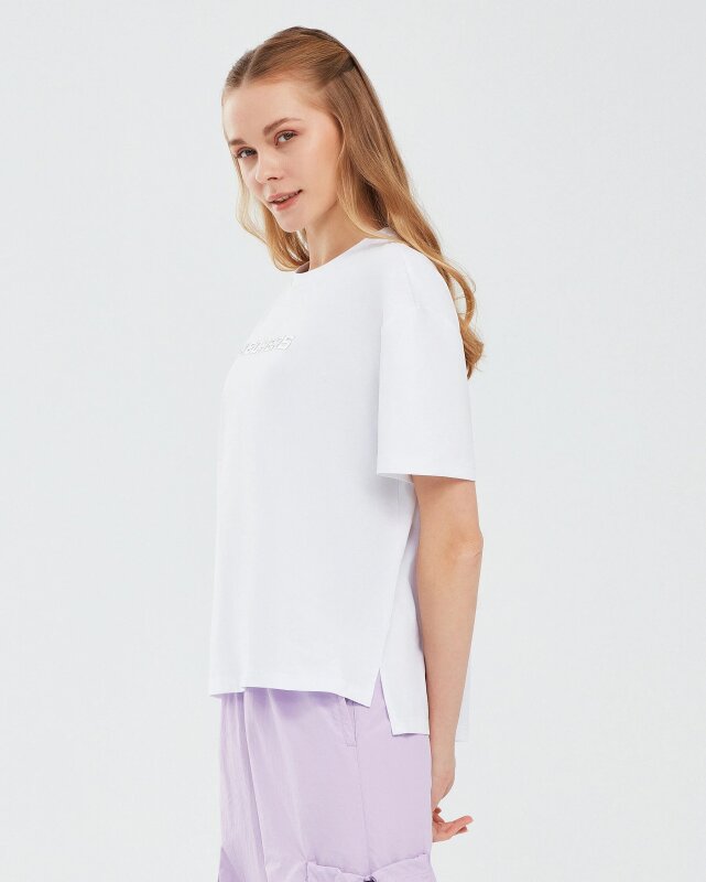 Skechers Graphic T-Shirt W Short Sleeve SİYAH Kadın Tshirt - 2