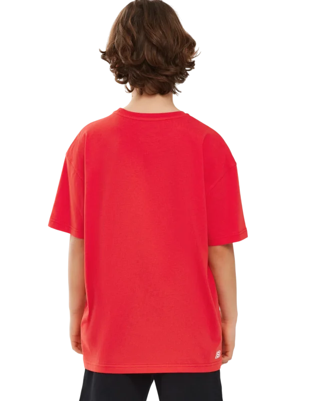 Skechers GraphicB Sleeve Kırmızı Çocuk Tshirt - 2