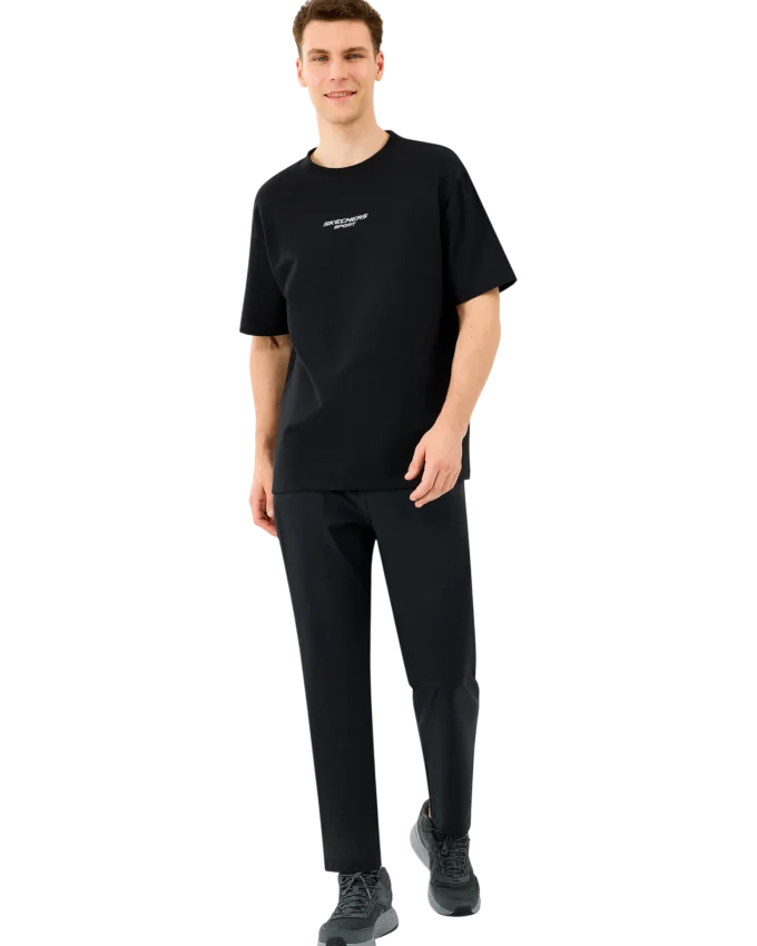 Skechers Graphic Tee Reflect Logo Oversize Siyah Erkek Tshirt - 3