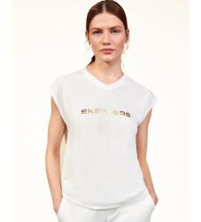Skechers Graphic Tee W Crew Neck T-Shirt BEYAZ Kadın Tshirt - 2