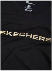 Skechers Graphic Tee W Crew Neck T-Shirt SİYAH Kadın Atlet - 6