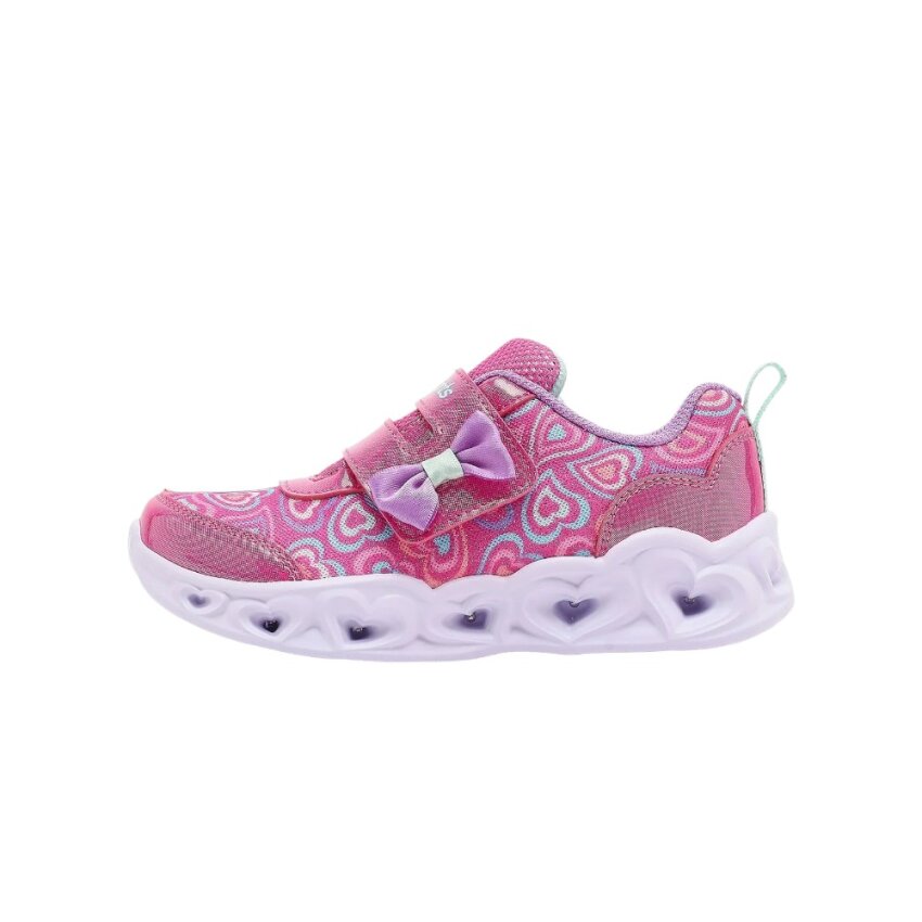 Skechers Heart Lights Boogie Land Pembe Çocuk Günlük Ayakkabı - 1