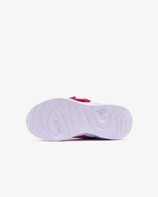 Skechers Heart Lights Boogie Land Pembe Çocuk Günlük Ayakkabı - 4