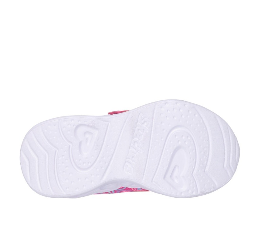 Skechers Heart Lights Boogie Land Pembe Çocuk Günlük Ayakkabı - 4