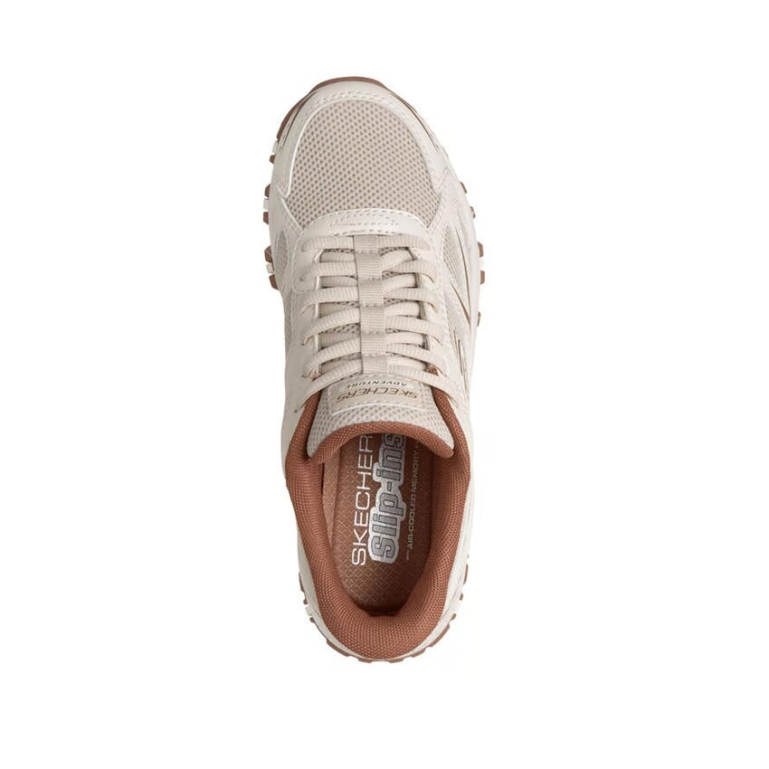 Skechers Hillcrest Bej Kadın Outdoor Ayakkabı - 4