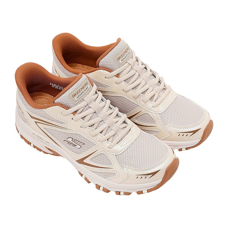 Skechers Hillcrest Bej Kadın Outdoor Ayakkabı - 4