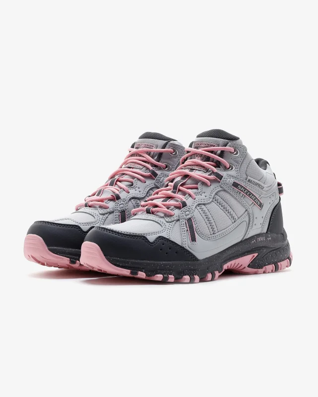 Skechers HILLCREST - BOUND PEAK Gri Kadın Outdoor Ayakkabı - 10