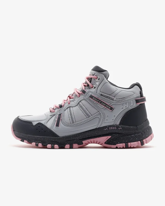 Skechers HILLCREST - BOUND PEAK Gri Kadın Outdoor Ayakkabı - 2