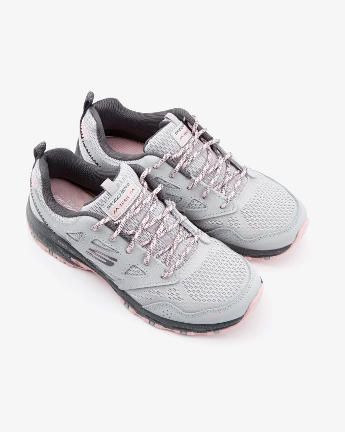 Skechers HILLCREST Gri-Pembe Kadın Günlük Ayakkabı - 5