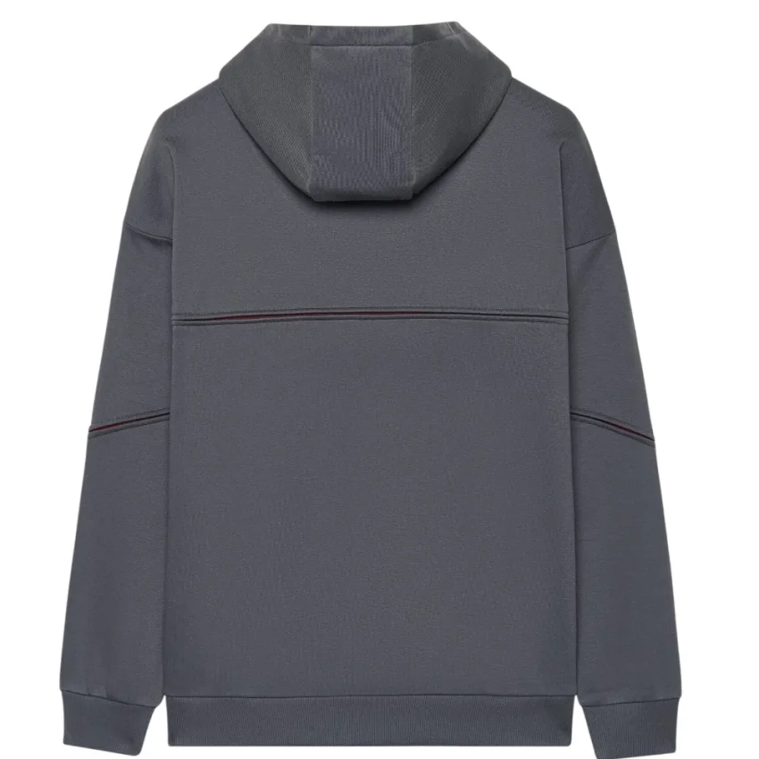 Skechers Hoodie Gri Erkek Sweatshirt - 2