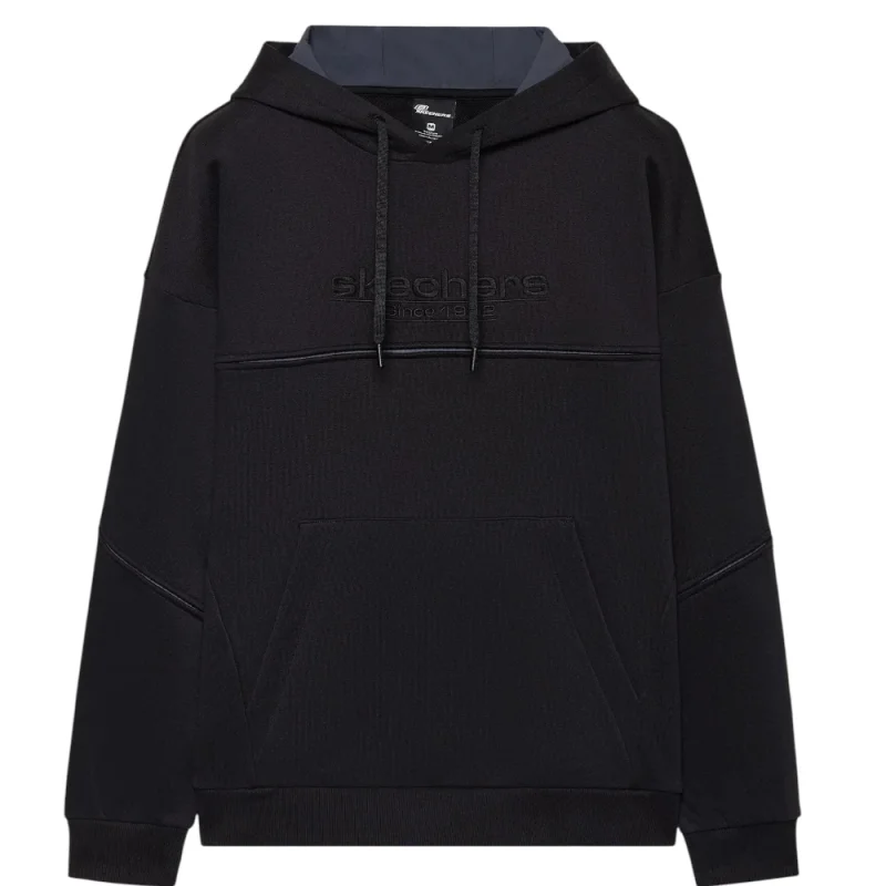 Skechers Hoodie Siyah Erkek Sweatshirt 