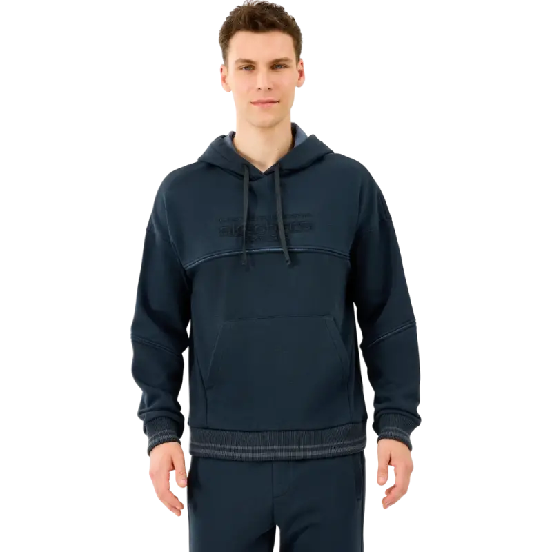 Skechers Hoodie Siyah Erkek Sweatshirt - 1