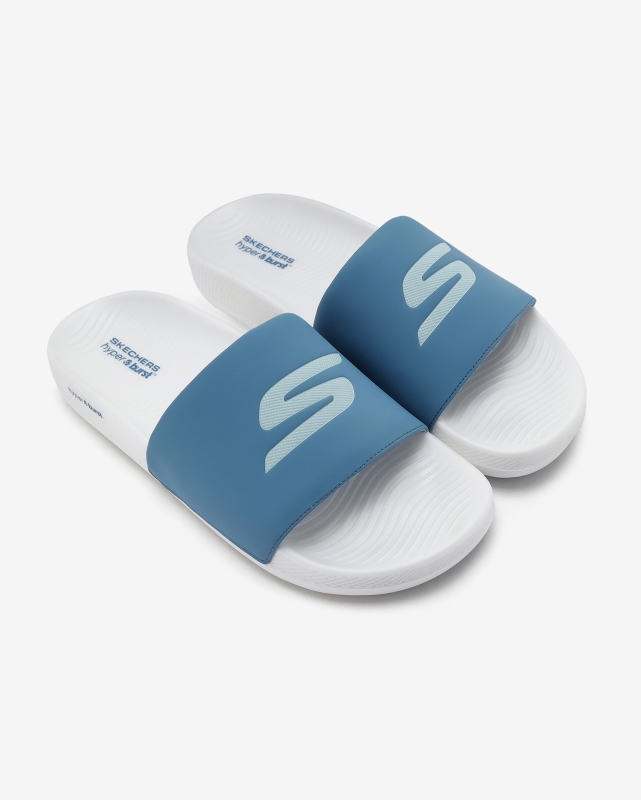 Skechers Hyper Slide - Deriver Beyaz Erkek Terlik - 6