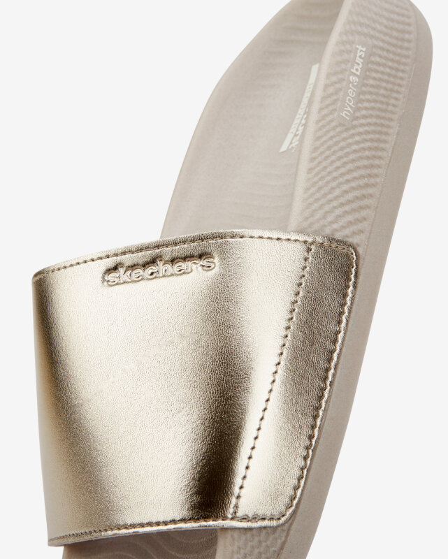 Skechers Hyper Slide - Shine On Altın Kadın Terlik - 9