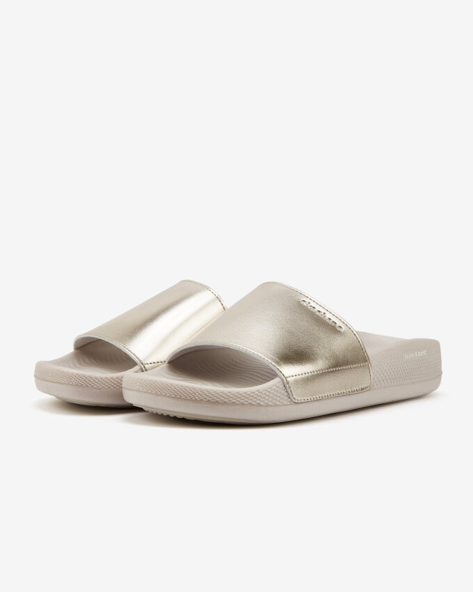 Skechers Hyper Slide - Shine On Altın Kadın Terlik - 5