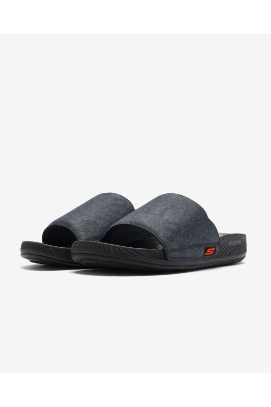 Skechers Hyper Slide - Topographic Erkek Terlik - 4