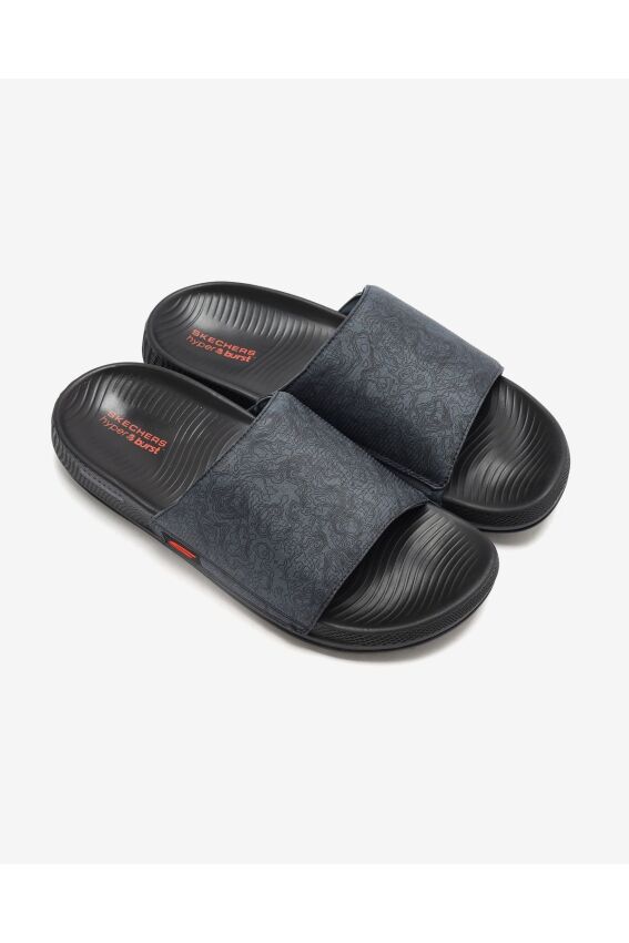 Skechers Hyper Slide - Topographic Erkek Terlik - 6