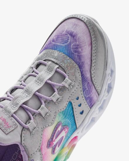 Skechers İNFİNİTE HEART LİGHTS - ETERNAL SHİMMER Gri Çocuk Günlük Ayakkabı - 9