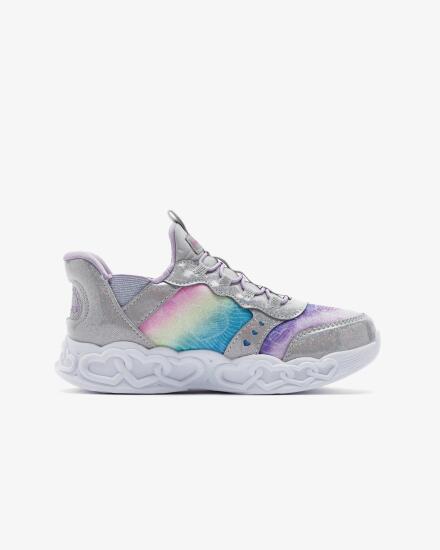 Skechers İNFİNİTE HEART LİGHTS - ETERNAL SHİMMER Gri Çocuk Günlük Ayakkabı - 1