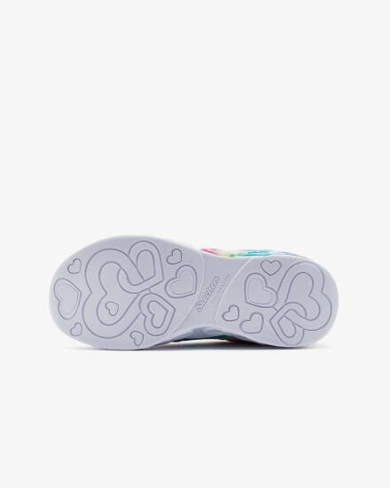 Skechers İNFİNİTE HEART LİGHTS - ETERNAL SHİMMER Gri Çocuk Günlük Ayakkabı - 4