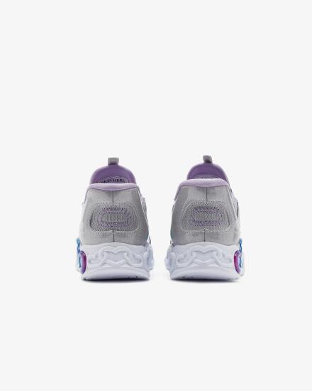 Skechers İNFİNİTE HEART LİGHTS - ETERNAL SHİMMER Gri Çocuk Günlük Ayakkabı - 5