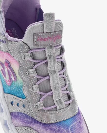 Skechers İNFİNİTE HEART LİGHTS - ETERNAL SHİMMER Gri Çocuk Günlük Ayakkabı - 8