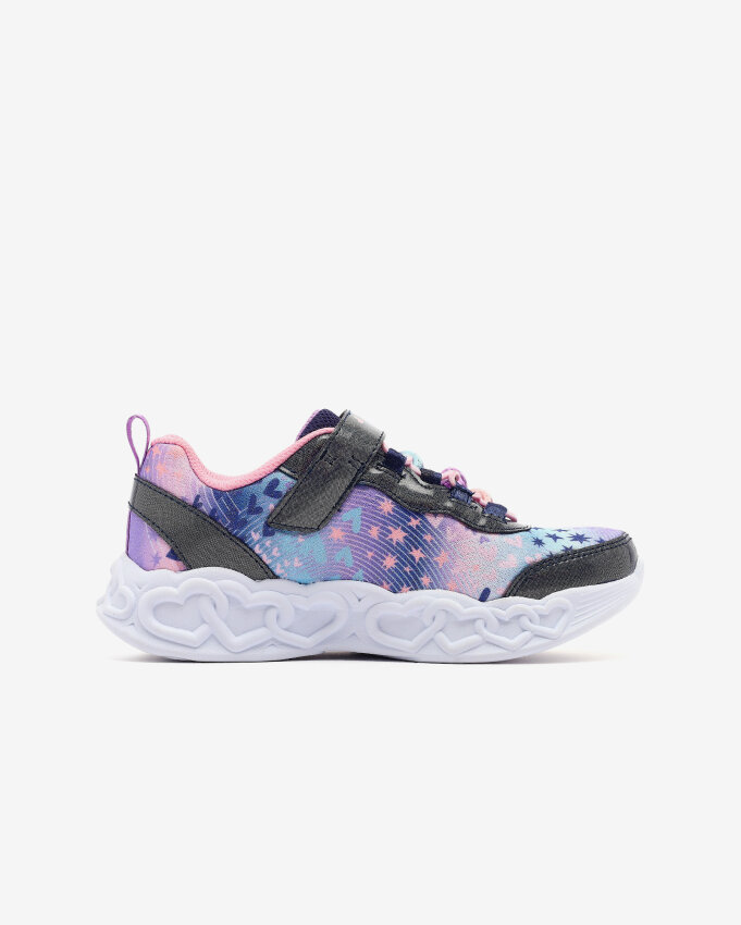 Skechers Infinite Heart Lights Heart Jewels Lacivert Çocuk Günlük Ayakkabı - 2