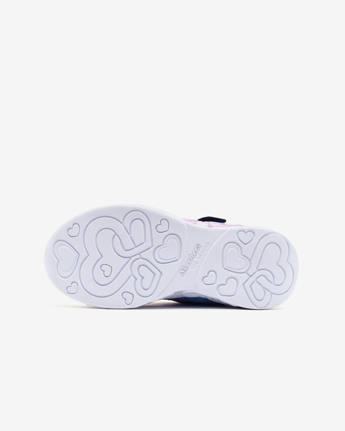 Skechers Infinite Heart Lights Heart Jewels Lacivert Çocuk Günlük Ayakkabı - 5
