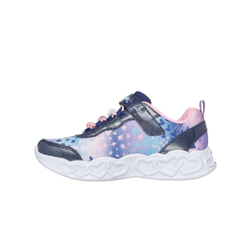 Skechers Infinite Heart Lights Heart Jewels Lacivert Çocuk Günlük Ayakkabı - 1