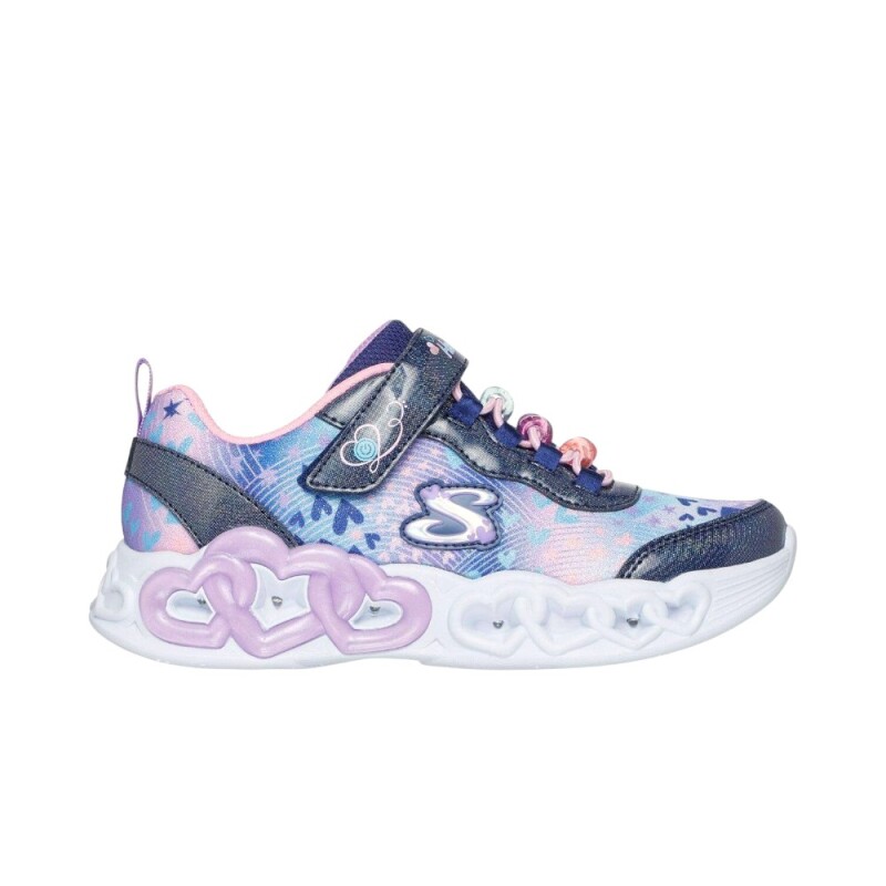 Skechers Infinite Heart Lights Heart Jewels Lacivert Çocuk Günlük Ayakkabı - 1