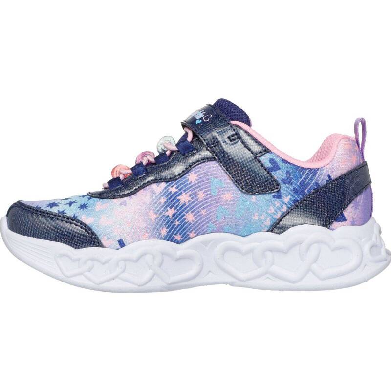 Skechers Infinite Heart Lights Heart Jewels Lacivert Çocuk Günlük Ayakkabı - 2
