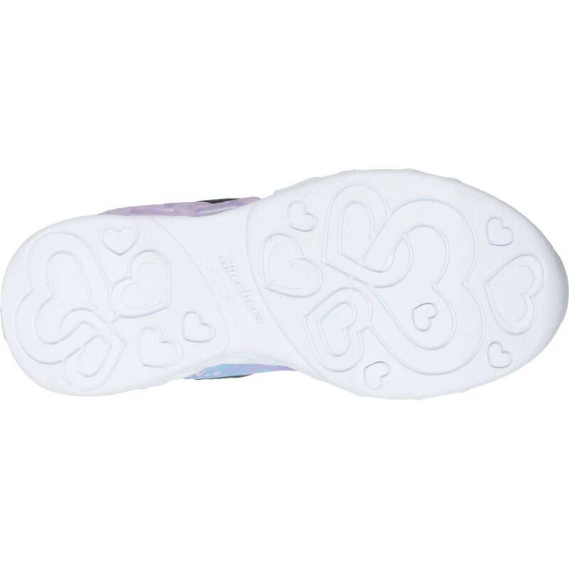 Skechers Infinite Heart Lights Heart Jewels Lacivert Çocuk Günlük Ayakkabı - 4