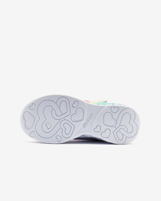 Skechers Infinite Heart Lights - Lovin Hearts Gri Çocuk Bot - 5