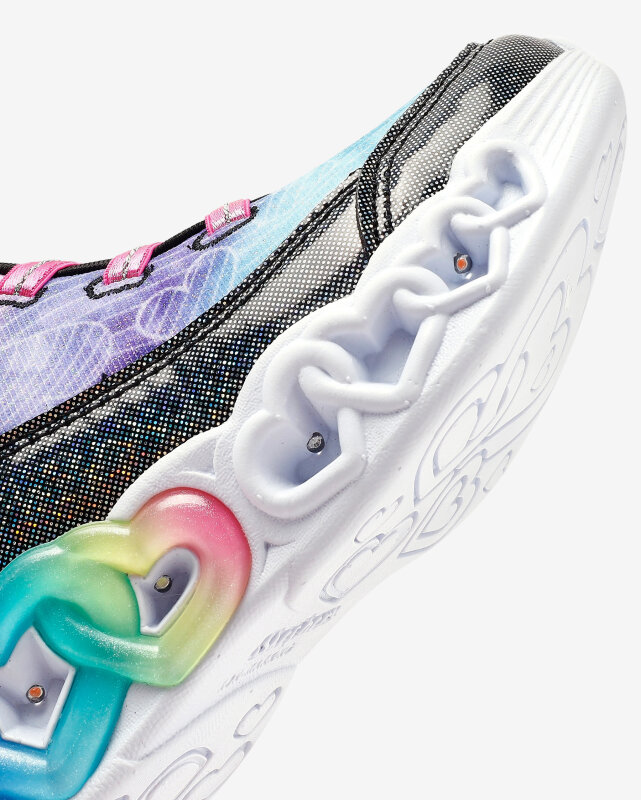 Skechers Infinite Heart Lights - Lovin Hearts Siyah Çocuk Günlük Ayakkabı - 8